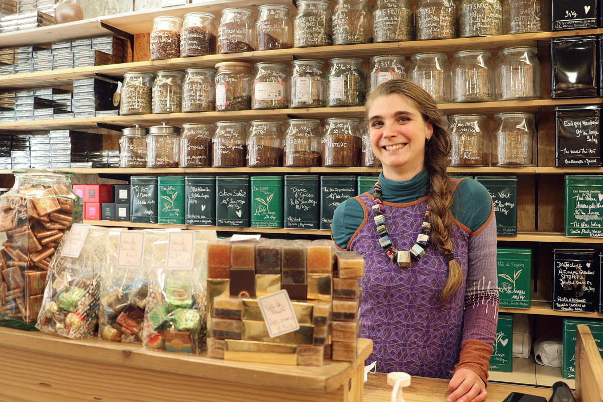 Alice Guinard, gérante Mocafé