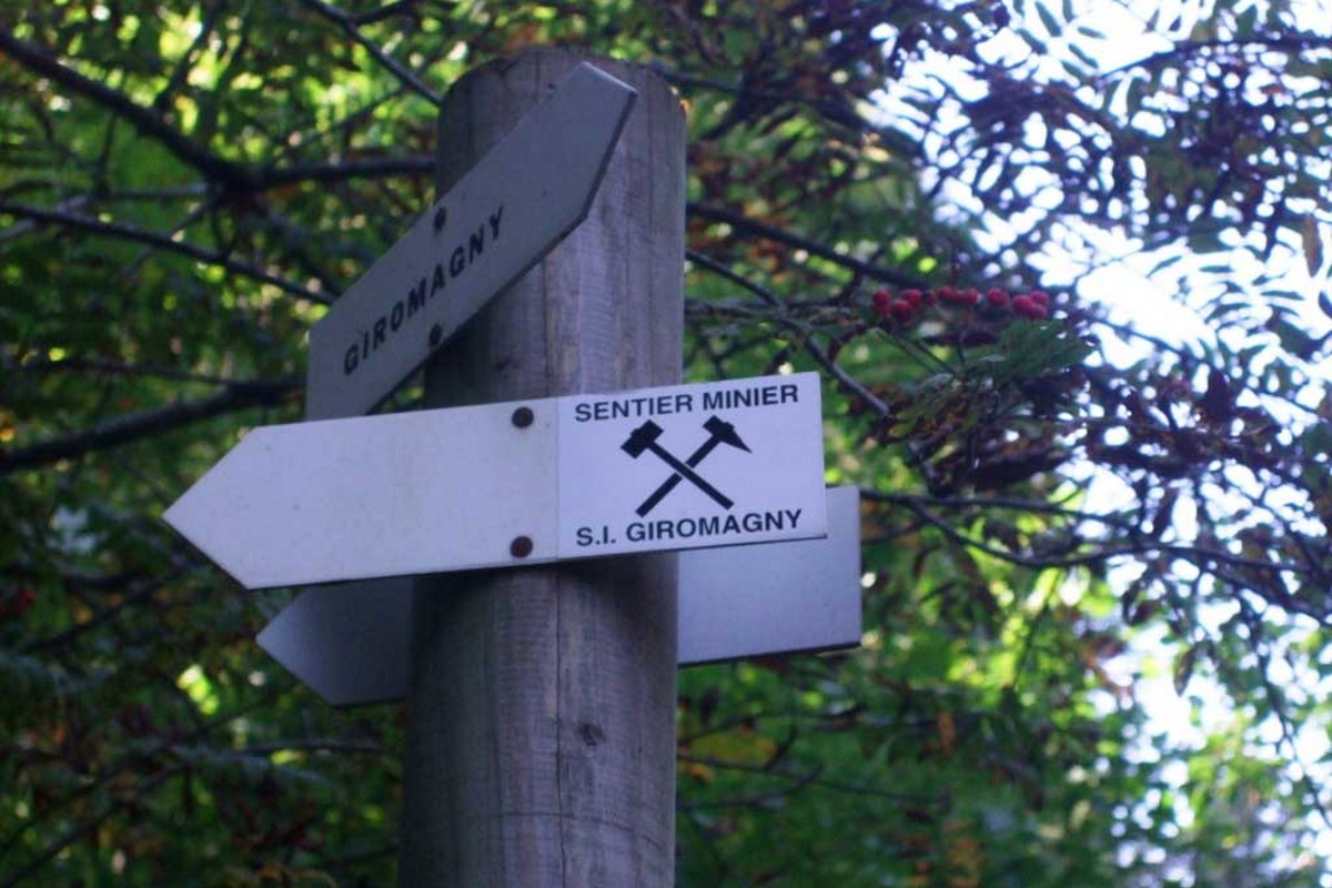 Sentier des mines Giromagny