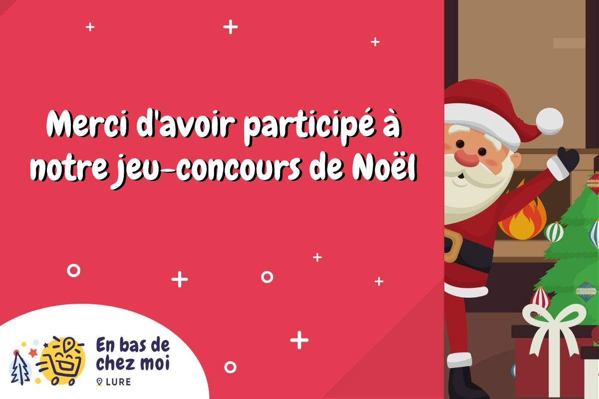 Bilan jeu concours noel Lure