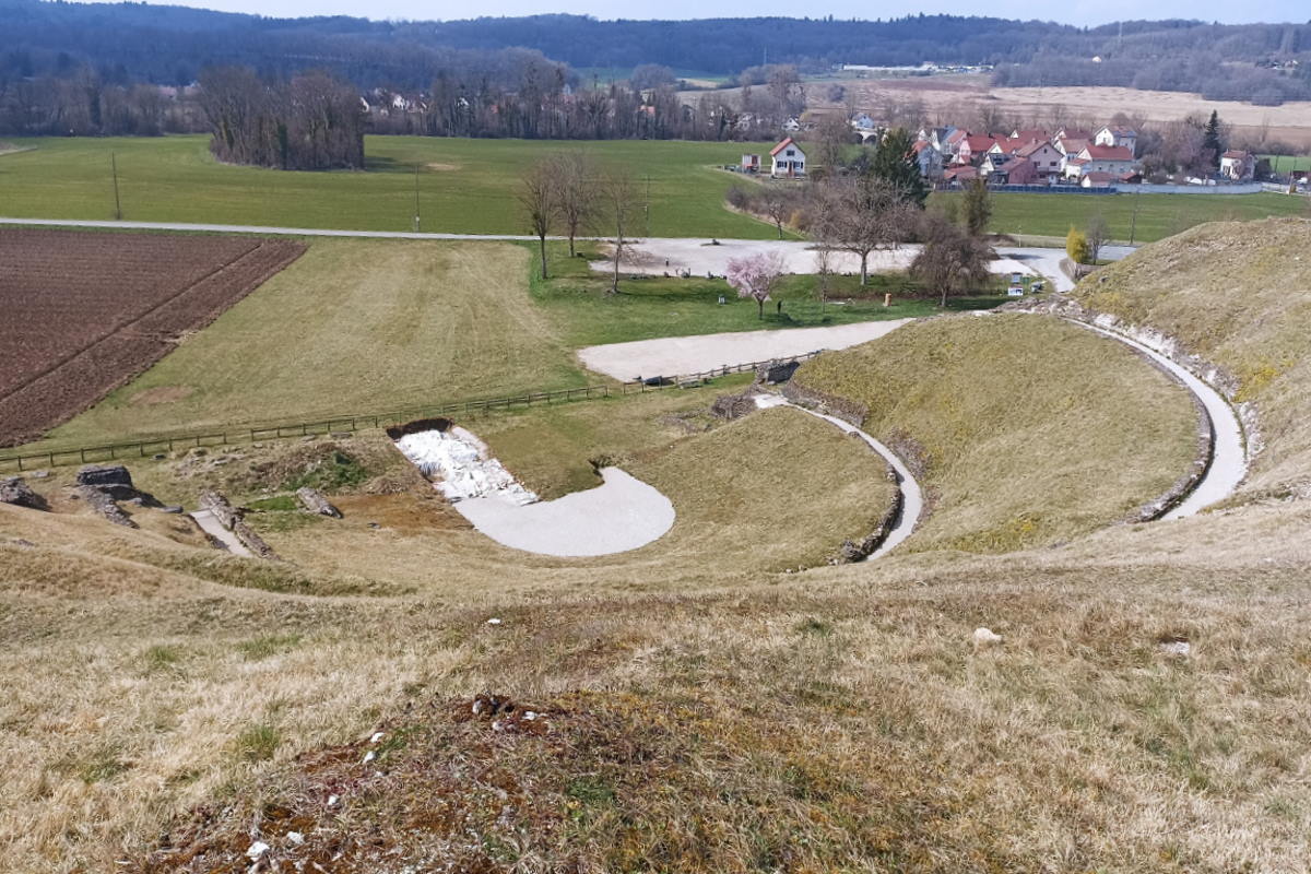 Le théatre antique de Mandeure